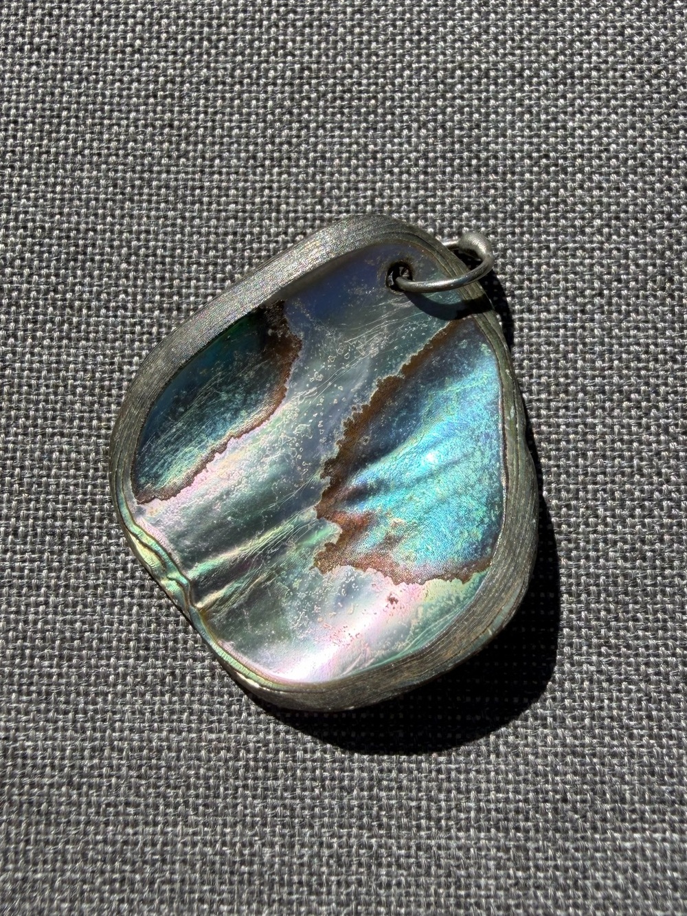 Abalone shell pendant